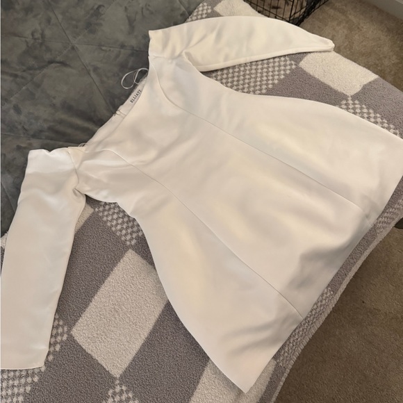 REVOLVE Strapless White Dress - Picture 5 of 8